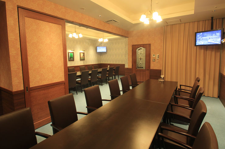 当店は会食などでご利用できる個室の貸切が可能です